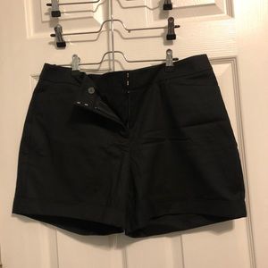 Black dressy shorts NWT size 16.